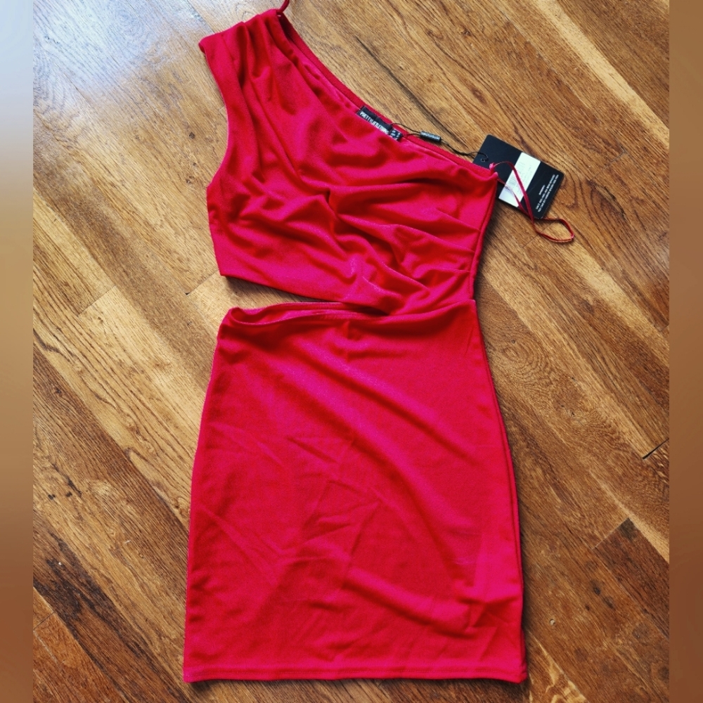 Brand new one shoulder, cut out bodycon dress size 4